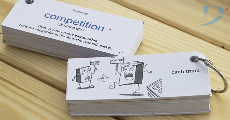 học từ vựng qua thẻ Flashcard 